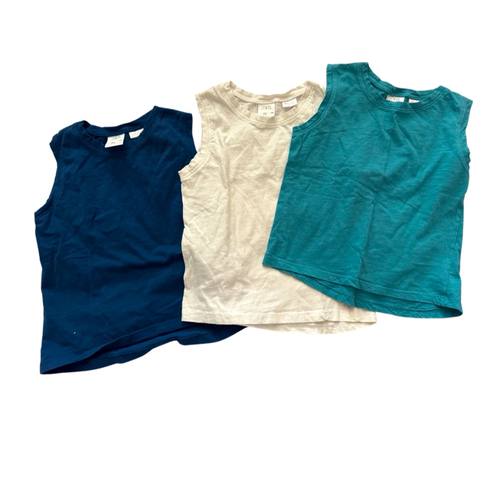 Zara tank tops size 3-4 New without tags